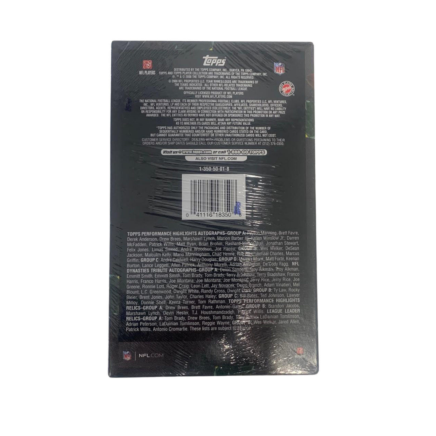 2008 Topps Football Hobby Box