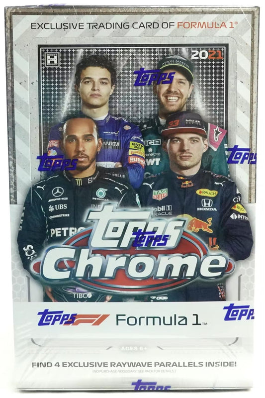 2021 Topps Formula 1 Chrome Lite Racing Hobby Box