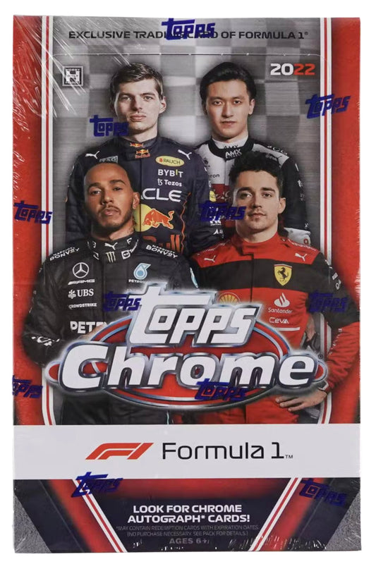 2022 Topps Formula 1 Chrome Lite Racing Hobby Box