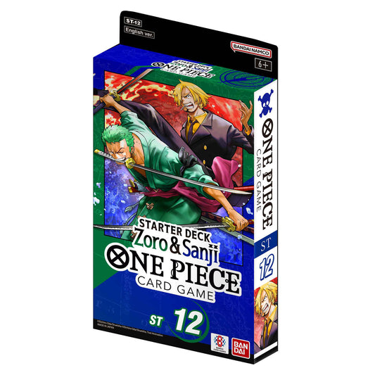 One Piece Card Game Zoro and Sanji Starter Deck ST-12