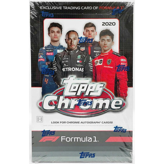2020 Topps Chrome F1 Formula 1 Racing Hobby Box