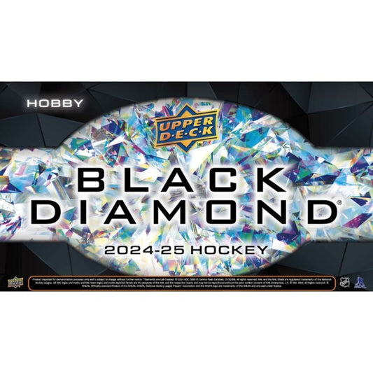 2024-25 Upper Deck Black Diamond Hockey Hobby Box