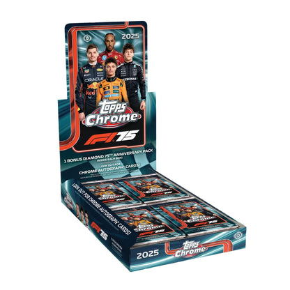 2025 Topps Chrome Formula 1 Hobby Box