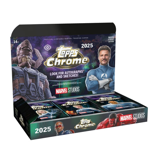 2025 Topps Marvel Studios Chrome Hobby Box