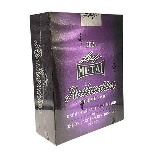2025 Leaf Metal Authentics Volume 2 Hobby Box