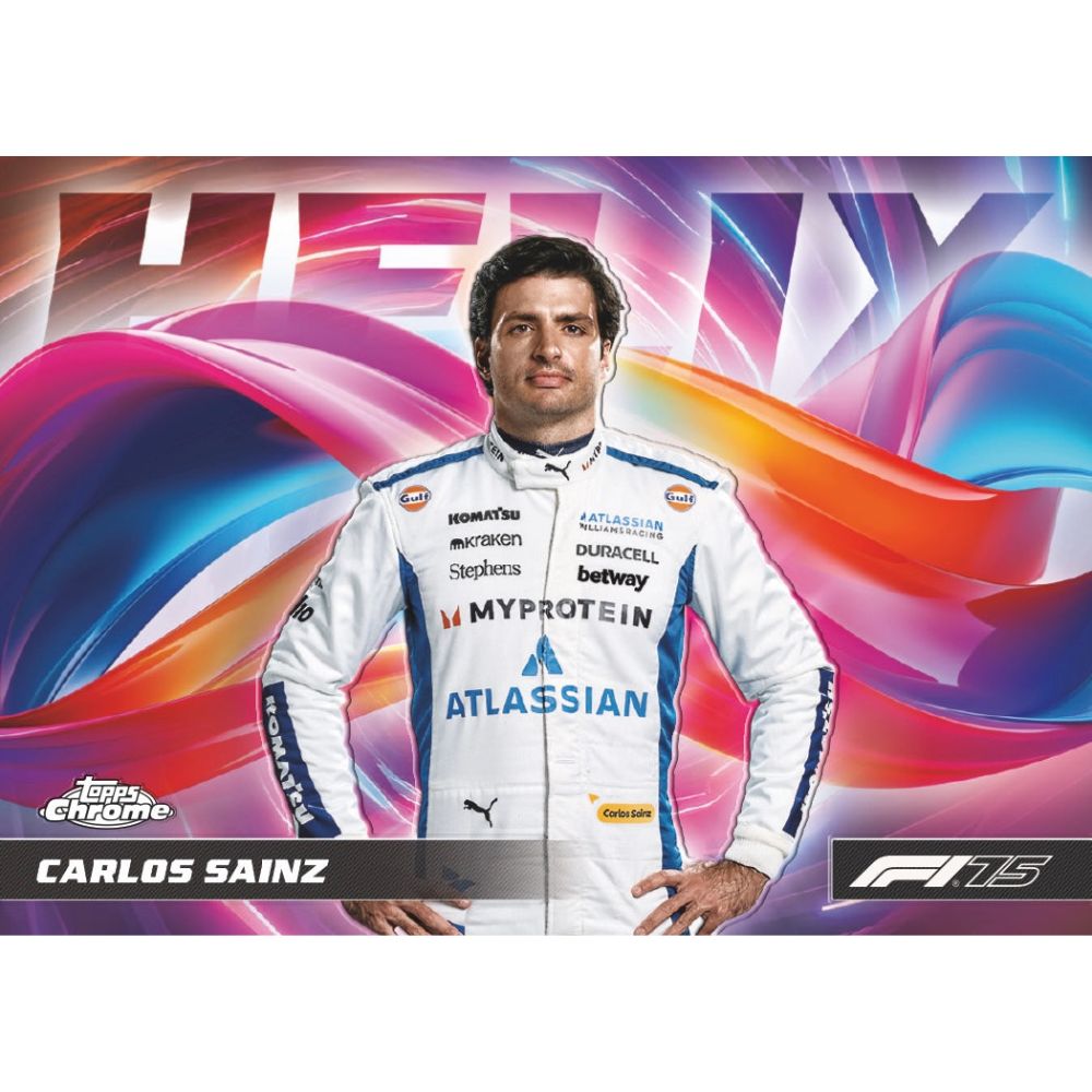 2025 Topps Chrome Formula 1 Hobby Box
