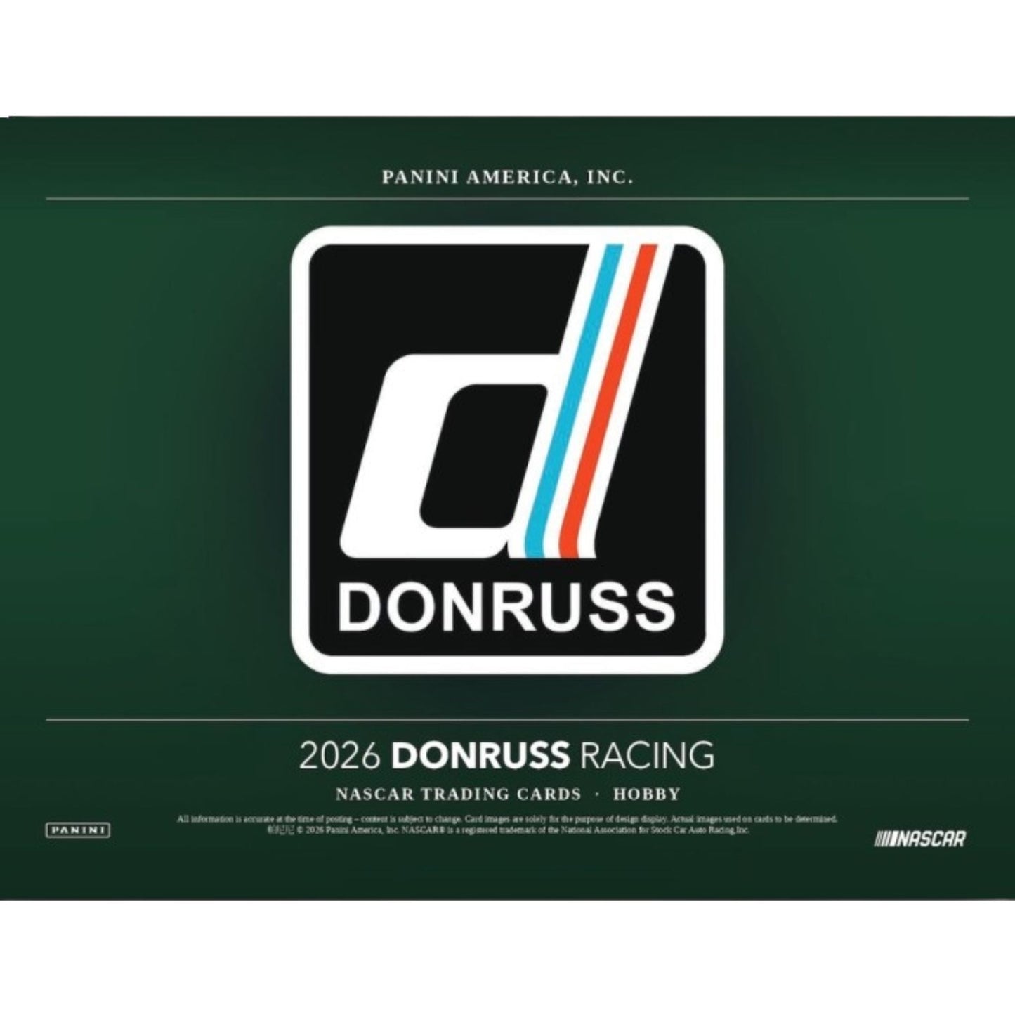 2026 Panini Donruss Racing Hobby Box (Presell)