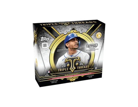 2024 Topps Triple Threads Baseball Hobby Box 10 Box Case