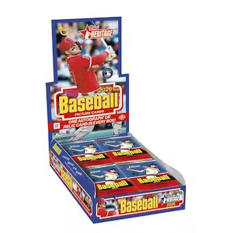 2026 Topps Heritage Baseball Hobby Box