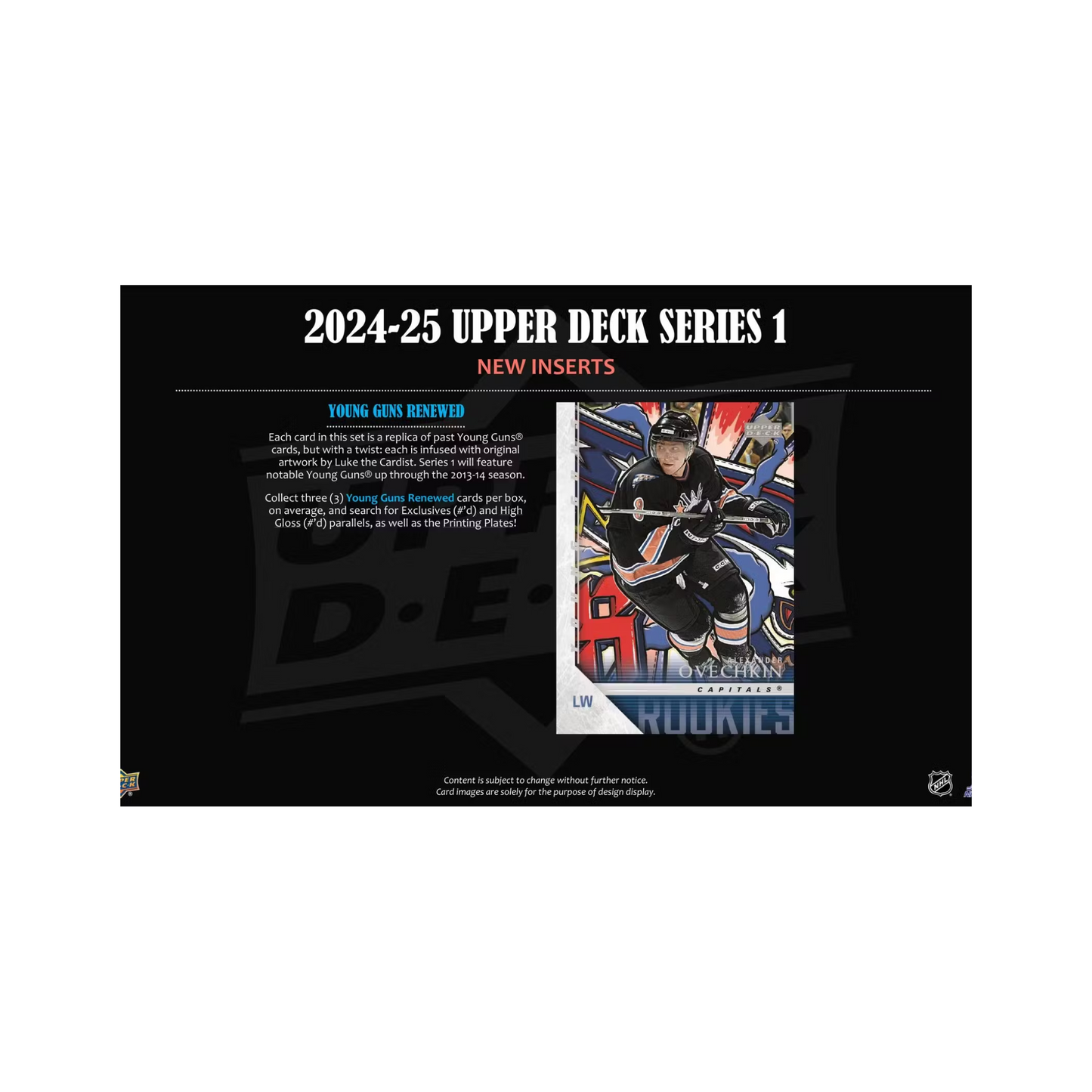 2024-25 Upper Deck Series 1 Hockey Hobby Box