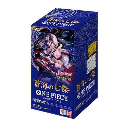 One Piece Card Game OP-14 The Azure Sea's Seven Booster Box Japanese
