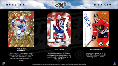 2023-24 Upper Deck Skybox E-X 2000 Hockey Hobby Box