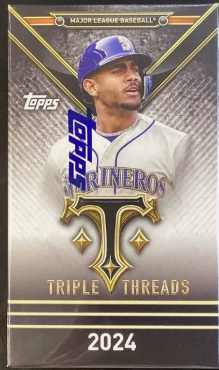 2024 Topps Triple Threads Baseball Hobby Mini Box