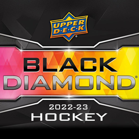 2022-23 Upper Deck Black Diamond Hockey CDD Exclusive Hobby 5 Box Case