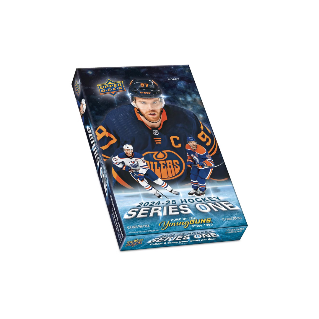 2024-25 Upper Deck Series 1 Hockey Hobby 12 Box Case